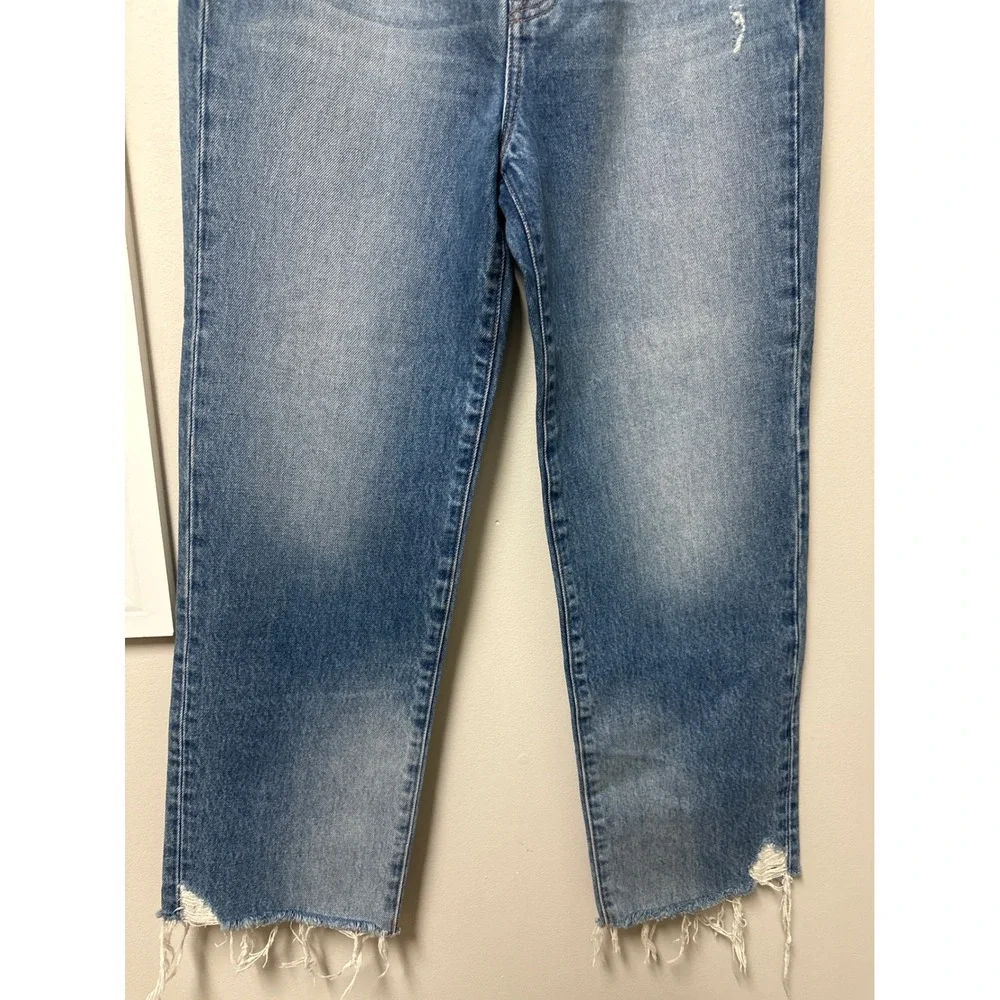 Pistola Cassie High Rise Straight Jeans‎ Rare Proto Sample Raw Hem Grunge Indie